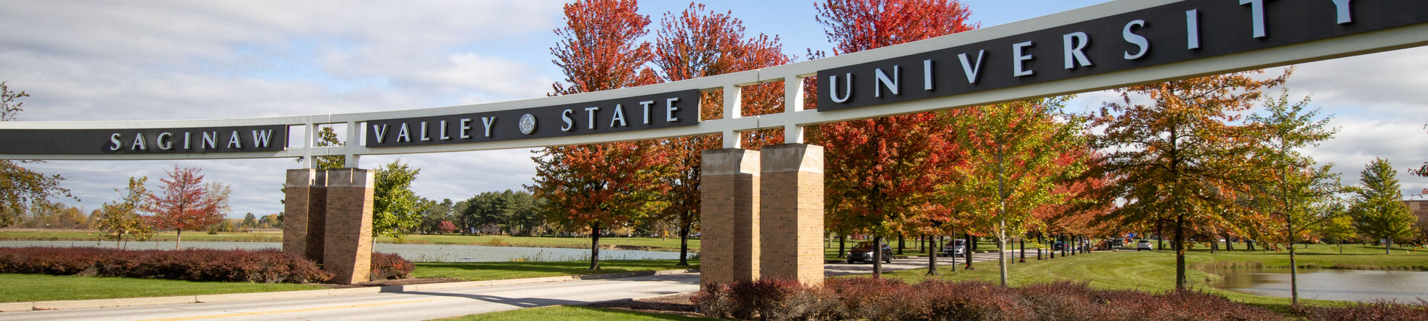 SVSU Entrance Sign